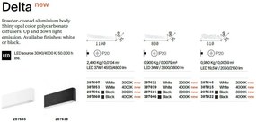 Aplica LED iluminat ambiental Delta ap d083 4000k