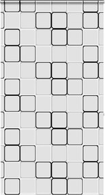 vidaXL Jaluzea cu role de duș cu casetă 120x240cm lățime material 116cm