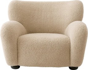 Fotoliu confortabil design LUX Thames, Canberra sand