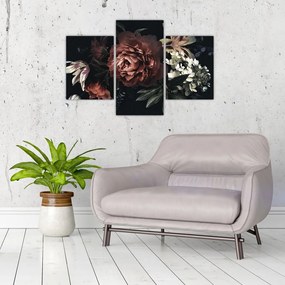 Tablou - Flori întunecate (90x60 cm)