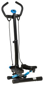 HOMCOM Stepper Fitness cu Twist pentru Exerciții Aerobice, Reglabil, cu Benzi de Rezistență, Ideal pentru Acasă și Birou, Albastru | Aosom Romania