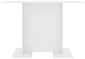 Masa de bucatarie, alb, 110x60x75 cm, PAL 1, Alb