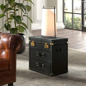 Cufar LUX design italian Black leather