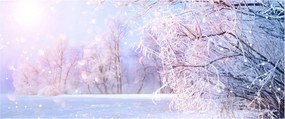 Tablou - Iarna geroasă (120x50 cm)