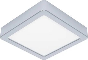 Eglo 901765 - Plafonieră LED pentru baie FUEVA, 7W/230V, 15x15 cm, IP44, crom