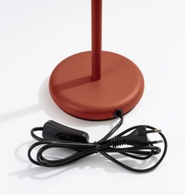 Lampă de masă Sollux SL.1643 KARBON 1xGU10/10W/230V roșu