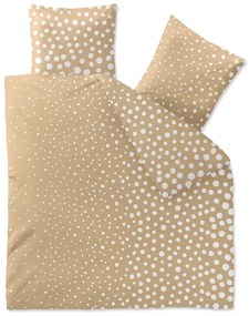 Lenjerie din bumbac Renforce TABEA bej Dimensiune lenjerie de pat: 2 buc 80 x 80 cm | 200 x 200 cm