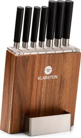 Klarstein Kitano, 8 delar Knivset med knivblock, precisionsblad