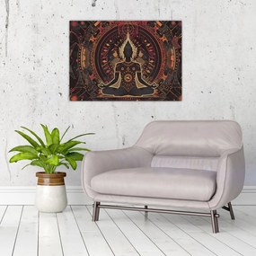 Tablou pe sticlă - Zen (70x50 cm)