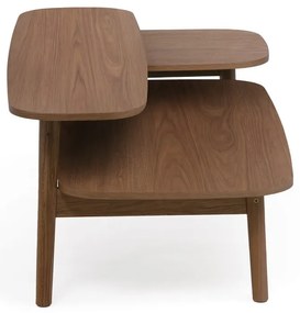 Măsuță de cafea din furnir de nuc Woodman Eichberg