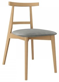 Scaun sufragerie KD 71 (Fag + Gri) . 1103493