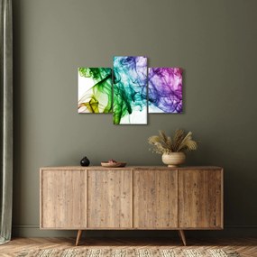 Tablou - fum colorat (90x60 cm)