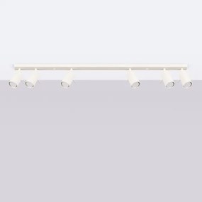 Spot Sollux SL.1499 RING 6xGU10/10W/230V crem