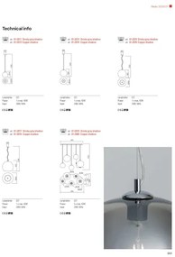 Lustră pe cablu Redo 01-2079 BOWL 5xE27/42W/230V fumuriu