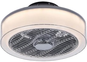 Plafonieră LED dimabilă Rabalux cu ventilator LED/30W/230V + telecomandă