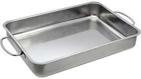 Elo 53435 Basic Tavă de copt din oțel inoxidabil34 x 24 x 5,5 cm