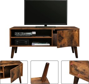 Comoda TV, vintage, MDF, 110x49.5x40cm