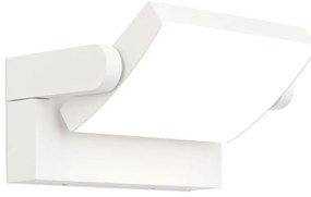 Aplica LED de exterior reglabila IP54 GINGE alba