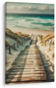 Tablou drum prin dune spre mare