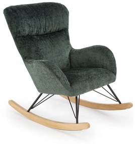 Fotoliu balansoar Caster (verde închis). 1092511