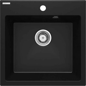 Chiuveta granit Deante Evora 50x50 cm negru