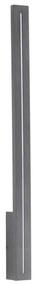 Aplică LED de exterior LINEA LED/12W/230V IP65 61 cm antracit