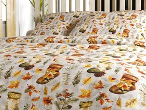 Lenjerie de pat din bumbac AUTUMN SOCKS colorata Dimensiune lenjerie de pat: 70 x 90 cm | 140 x 200 cm