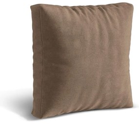 Pernă pentru canapea modulară maro deschis cu tapițerie din catifea Martina – Micadoni