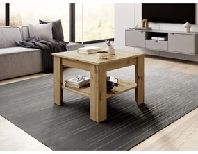 Masă de cafea COCO, stejar artisan