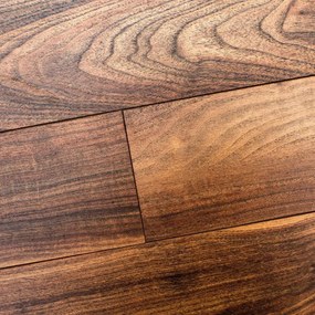 W-STEP pardoseală laminată, imitatie nuc, 1220x200x8 mm, AC4