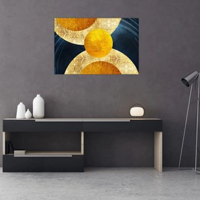 Tablou - Cercuri (90x60 cm)