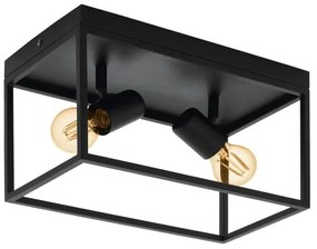 Eglo 98332 - Plafonieră SILENTINA 2xE27/40W/230V