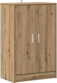 vidaXL Pantofar, stejar artizanal, 60x35x92 cm lemn prelucrat