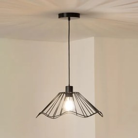 Brilagi - Lustră LED pe cablu CERIA WIRE, 1xE27/40W/230V, Ø 40 cm, neagră