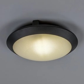 Rabalux 77235 - Plafonieră de exterior cu senzor WELRO 1xE27/9W/230V IP65 Ø 30 cm negru