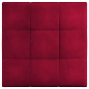 Modul pentru canapea roșu cu tapițerie din catifea Rome Velvet - Cosmopolitan Design