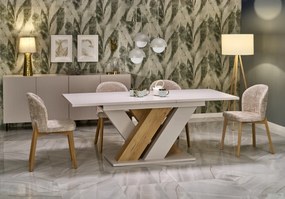 Masa extensibila Brandon casmir/stejar cremona L160-200 cm