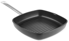 Tigaie de tip grill din aluminiu turnat Hendi, 28 cm x 28 cm