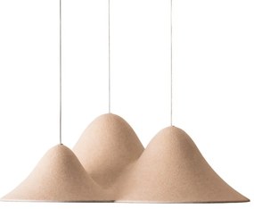 Lustra suspendata design modern Bellmond crem