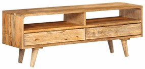 vidaXL Dulap TV 110x30x41 cm, lemn masiv de mango