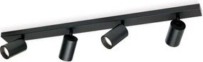 Orion SEAN - Corp de iluminat tip spot, 4 x GU10, 13W, 230V, negru