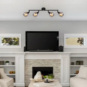 Spot Globo 57904-4 GLYPTAR 4xE14/40W/230V