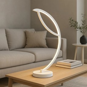 Veioză LED 8726WH – Iluminare Puternică în Design Elegant Alb