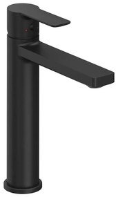 Ravak X070489 - Baterie pentru lavoar SOLAR, 23 cm, neagră