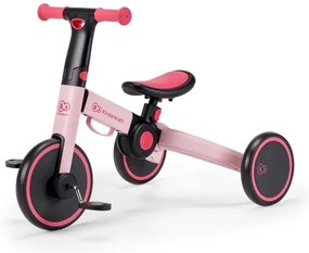 KINDERKRAFT - Bicicletă 3în1 4TRIKE pentru copii, roz