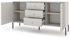 Comodă LUE bej/negru