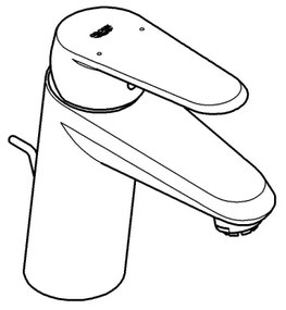 GROHE 33177002 - Baterie pentru lavoar EURODISC COSMOPOLITAN DN 15, crom lucios