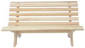 Bancă de grădină din lemn Retro - Rojaplast