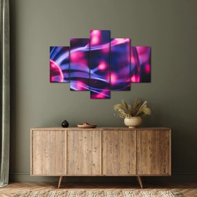 Tablou abstract mov (150x105 cm)