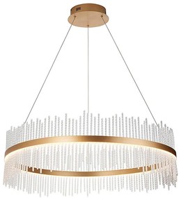 Endon 107672 - Lustră LED ADRIEL dimabilă pe cablu, 83W, 230V, 3000K, aurie